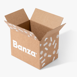 White Ink Shipping Box